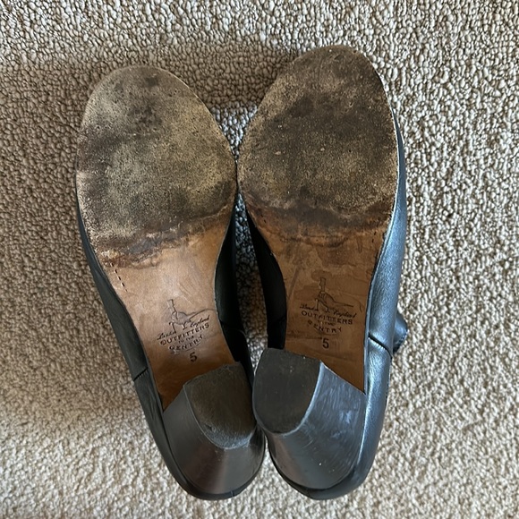 Jack Wills Barcombe leather Chelsea boot stacked heel chunky ankle bootie boots - Picture 9 of 13